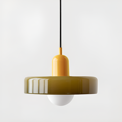 Luminaires Suspendus en Verre Colorés - ChicChandelier Ajustable