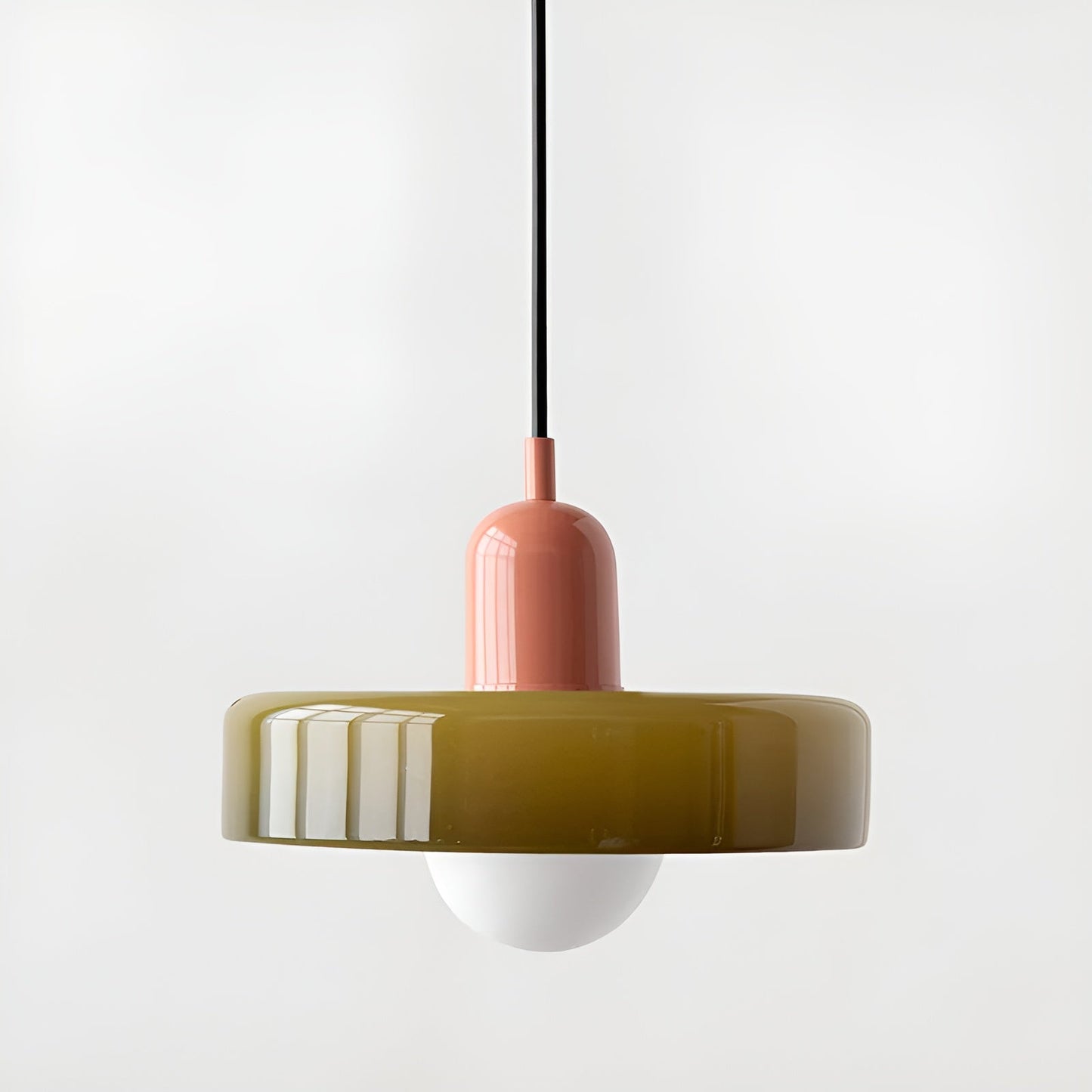 Luminaires Suspendus en Verre Colorés - ChicChandelier Ajustable