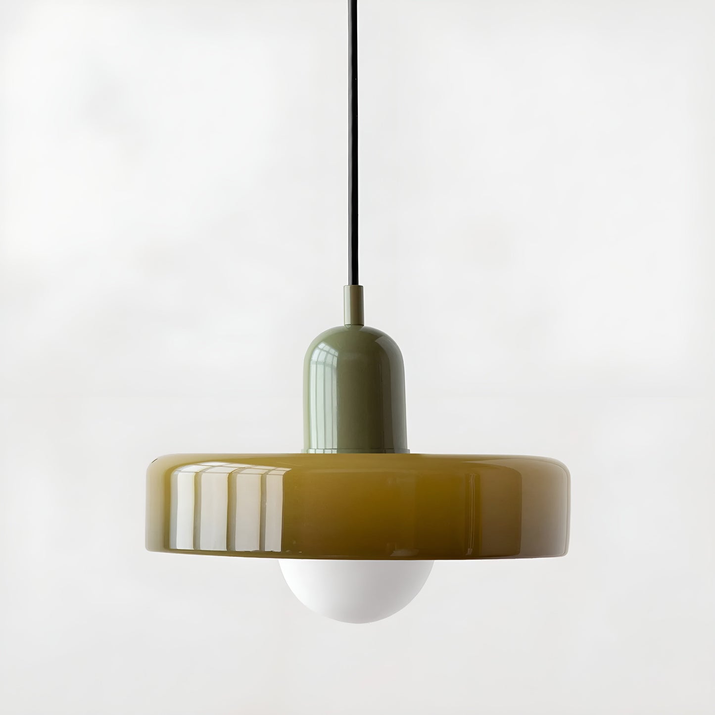 Luminaires Suspendus en Verre Colorés - ChicChandelier Ajustable