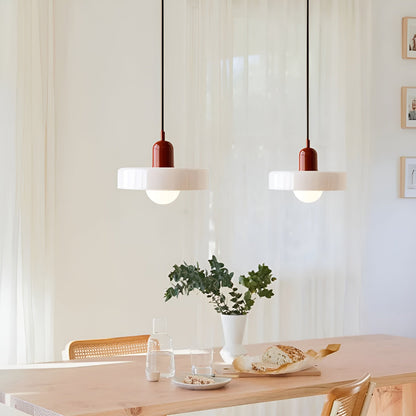 Luminaires Suspendus en Verre Colorés - ChicChandelier Ajustable