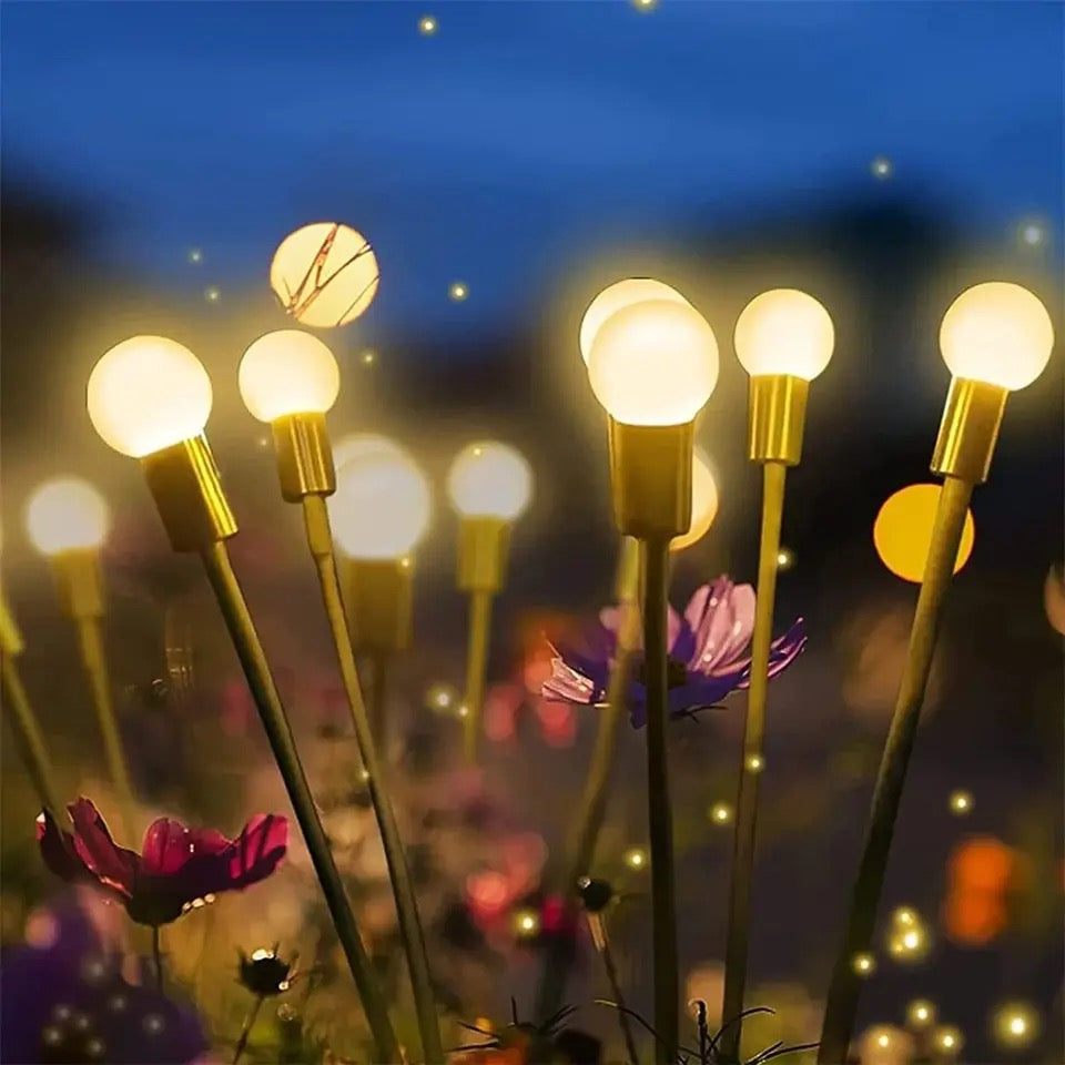 Luminaires de Jardin Solaires en Forme de Lucioles