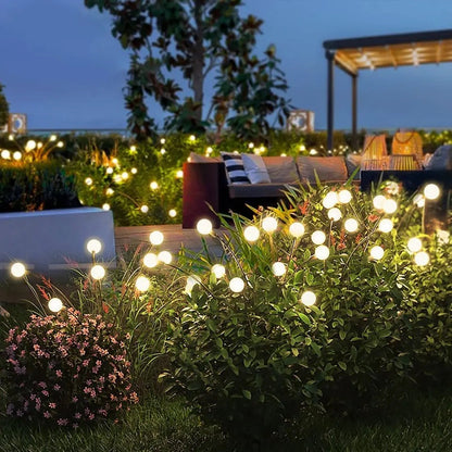 Luminaires de Jardin Solaires en Forme de Lucioles