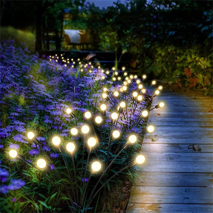 Luminaires de Jardin Solaires en Forme de Lucioles