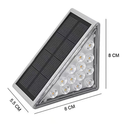 Lumières Solaires de Sécurité pour Escaliers Extérieurs