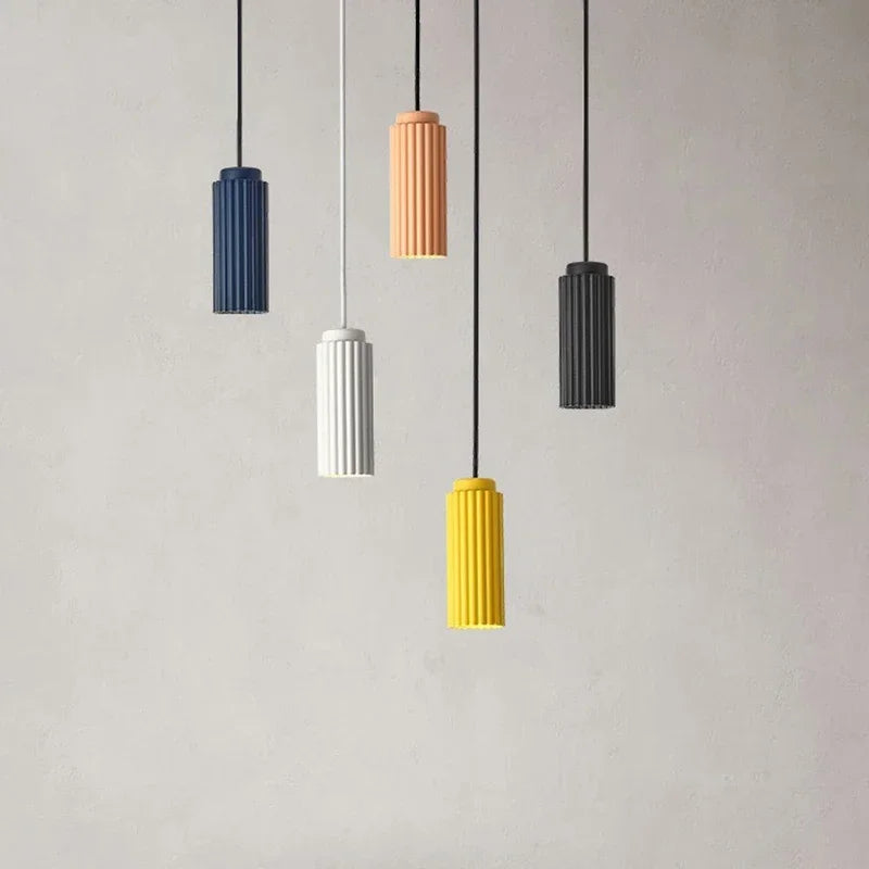 AuroraGlint - Suspension LED au design scandinave