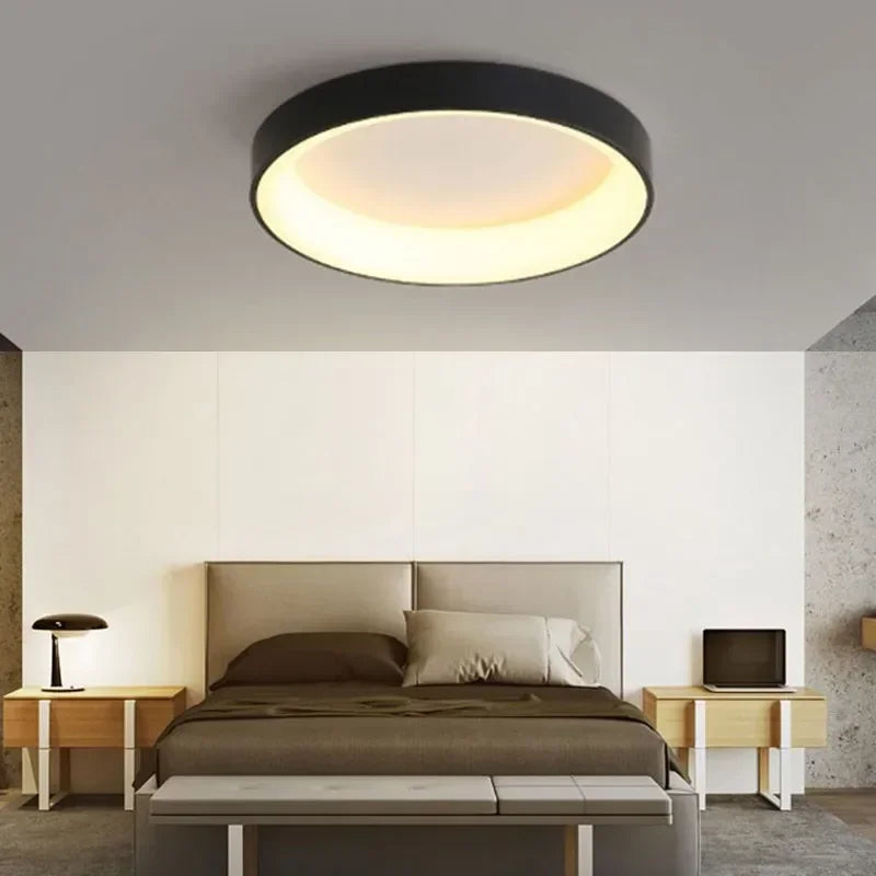 Lumières de Plafond LED Ronde Nordique - CelestialBeam