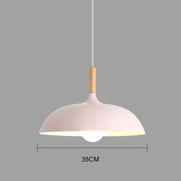 LumièreNordique - Lampe Plafond en Chêne Scandinave