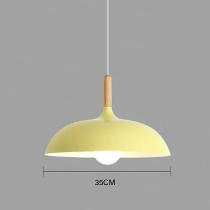 LumièreNordique - Lampe Plafond en Chêne Scandinave