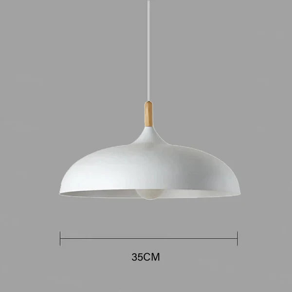 LumièreNordique - Lampe Plafond en Chêne Scandinave