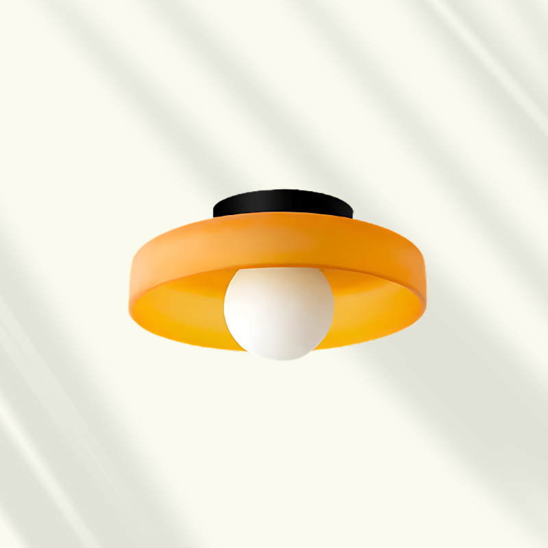 LumiRound - Applique de Plafond LED Moderne