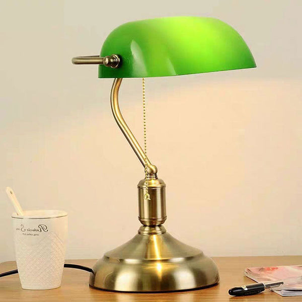 Lampe de Table en Verre Européenne Élégante – Éclairage Stylé pour Votre Intérieur