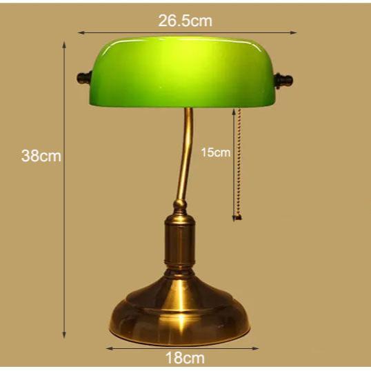 Lampe de Table en Verre Européenne Élégante – Éclairage Stylé pour Votre Intérieur