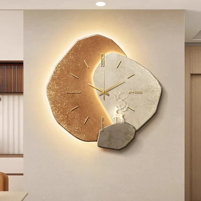 Horloge Murale Scandinave ArtiGlow