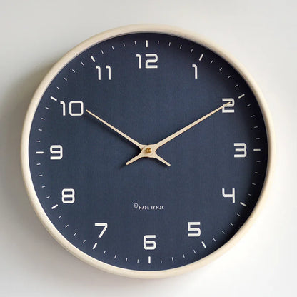 Horloge murale en bois nordique moderne - Design minimaliste silencieux pour la décoration intérieure de votre salon et cuisine