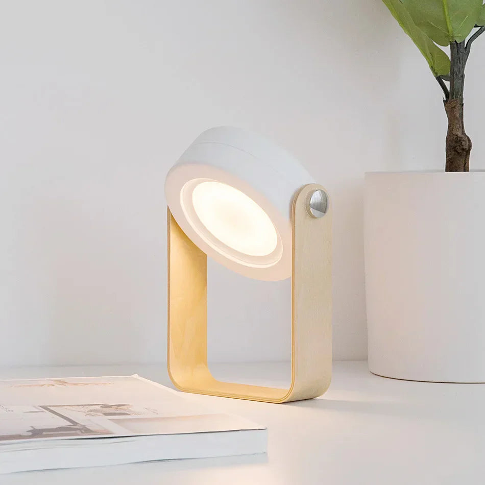 Léo - Lampe de bureau LED pliable avec variateur de luminosité