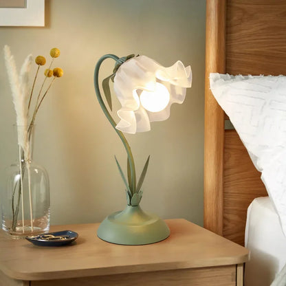 Blume - Lampe de table nordique en acrylique pour chambre avec éclairage doux et décor élégant