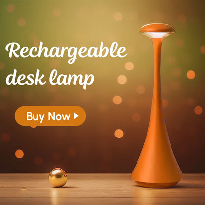 Mushroom - Lampe de table tactile à trois couleurs avec gradation et charge USB