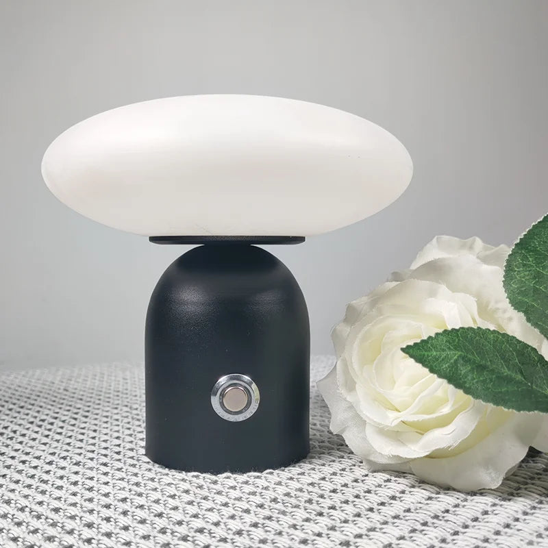 Nordique - Lampe de bureau LED sans fil rechargeable pour décoration moderne d'hôtel et de restaurant