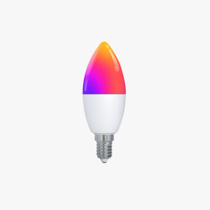 Lumos - Ampoule LED E14 WiFi intelligente à intensité réglable et couleurs RGB