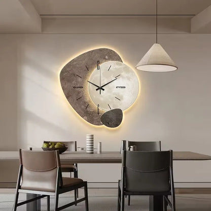 Horloge Murale Scandinave ArtiGlow