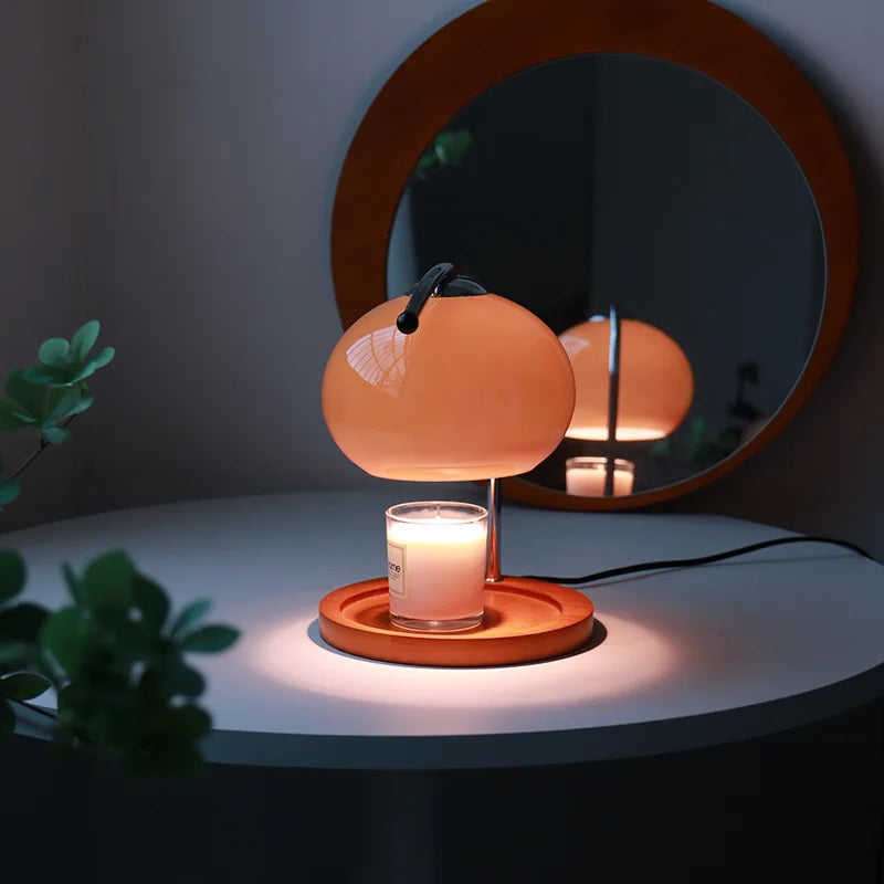 Lampe Aromathérapie Vintage CandleAura - Réchauffeur de Parfum pour Votre Intérieur