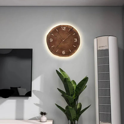 WoodTime | Horloge murale élégante au design naturel