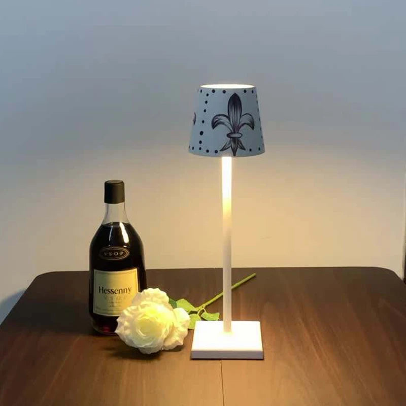 Lumière - Lampe de table moderne nordique avec capteur tactile et chargement USB