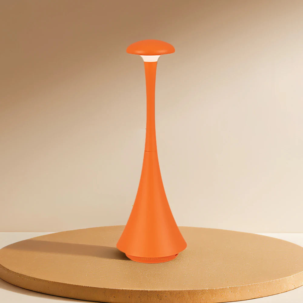 Mushroom - Lampe de table tactile à trois couleurs avec gradation et charge USB