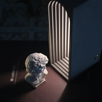 Lumière - Lampe de bureau en ciment nordique avec lumière douce pour chambre et ambiance nocturne