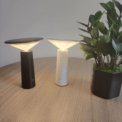 Lampe de Table LED Extérieure Ajustable avec Abat-jour Rotatif - FlexiLicht