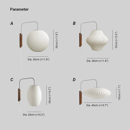 Renée - Applique murale moderne en métal et bois pour un intérieur élégant