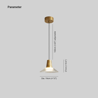 Hailie - Suspension en verre minimaliste pour salle à manger élégante