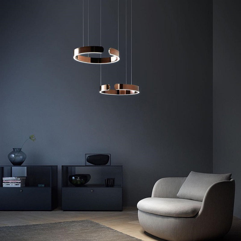 Suspension LED Moderne Edge Cercle