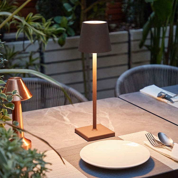 Lampe de Table LED Alexa | Lampe Minimaliste Étanche