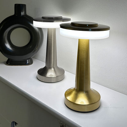 Lucie - Lampe champignon moderne sans fil avec éclairage réglable