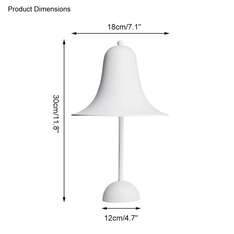 Lampe de Table Moderne au Design Bell