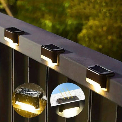 Lampes Murales LED Solaires Sans Fil - Illuminez Votre Jardin Avec Élégance !