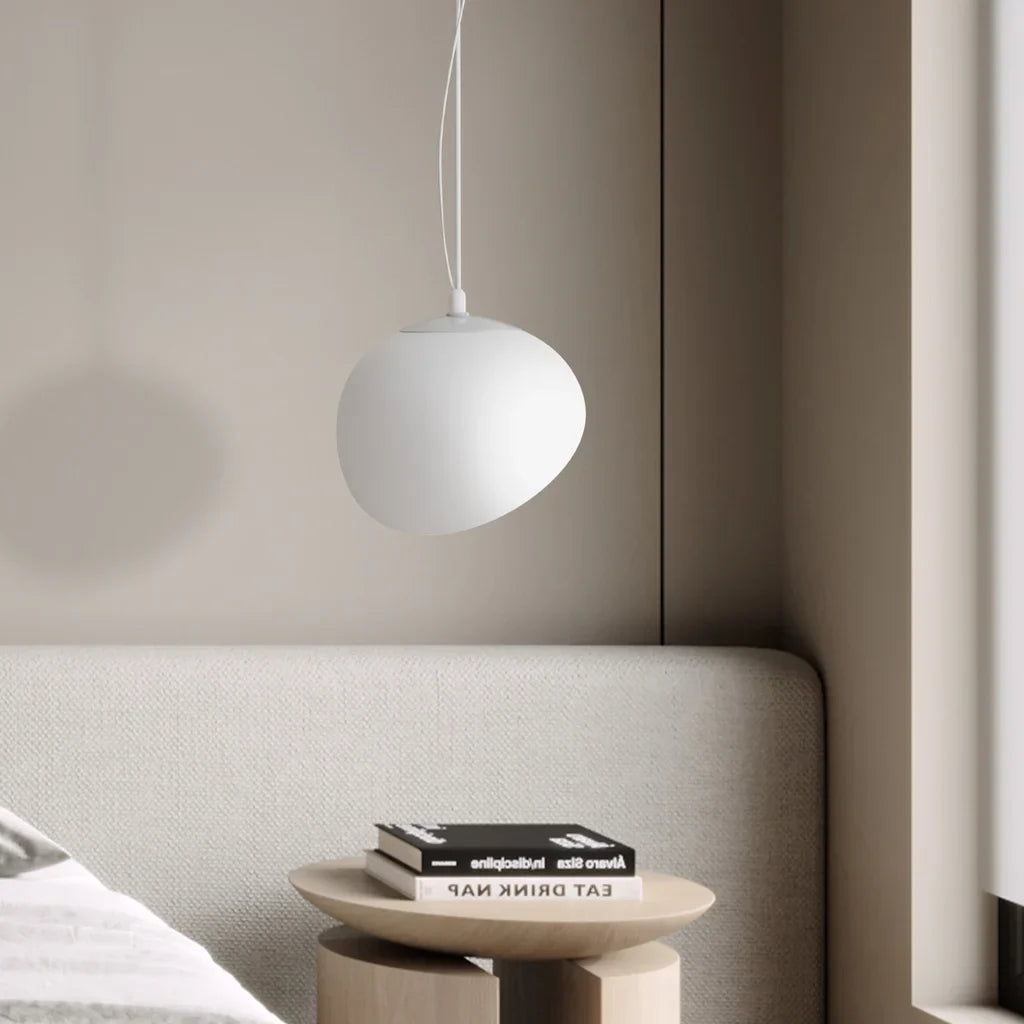 Suspension Boden « Pebble » en Blanc