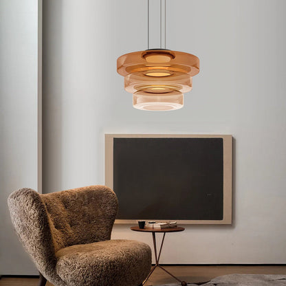 Suspensions en verre style Bauhaus