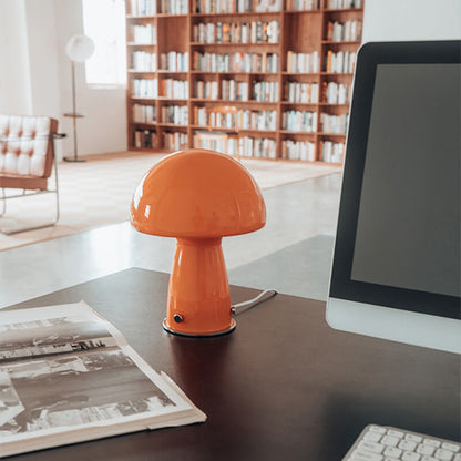 Lampe Champignon en Verre Envoûtante