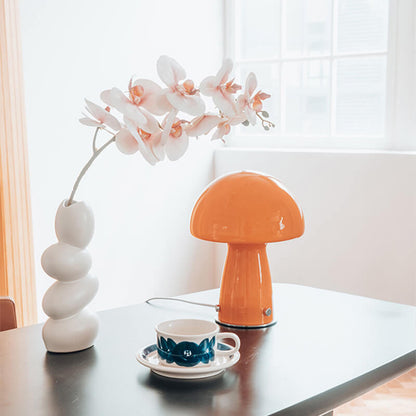 Lampe Champignon en Verre Envoûtante