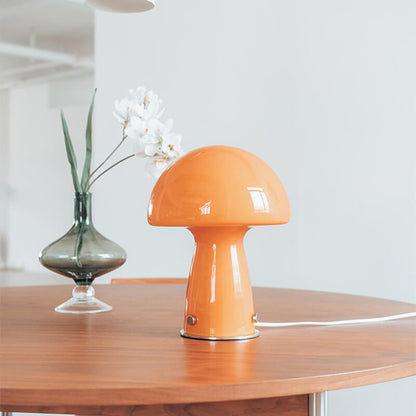 Lampe Champignon en Verre Envoûtante