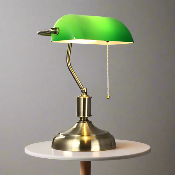 Lampe de Table en Verre Européenne Élégante – Éclairage Stylé pour Votre Intérieur