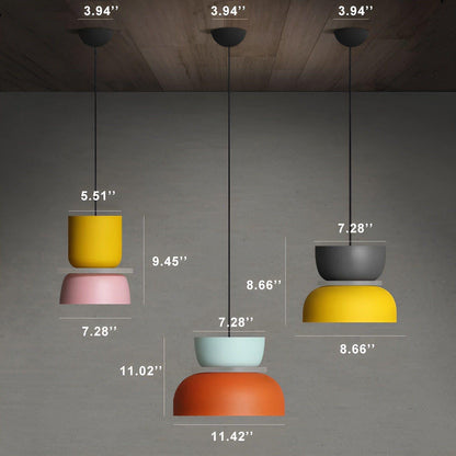 Lampara - Applique Suspendue LED Macaron Élégante et Colorée