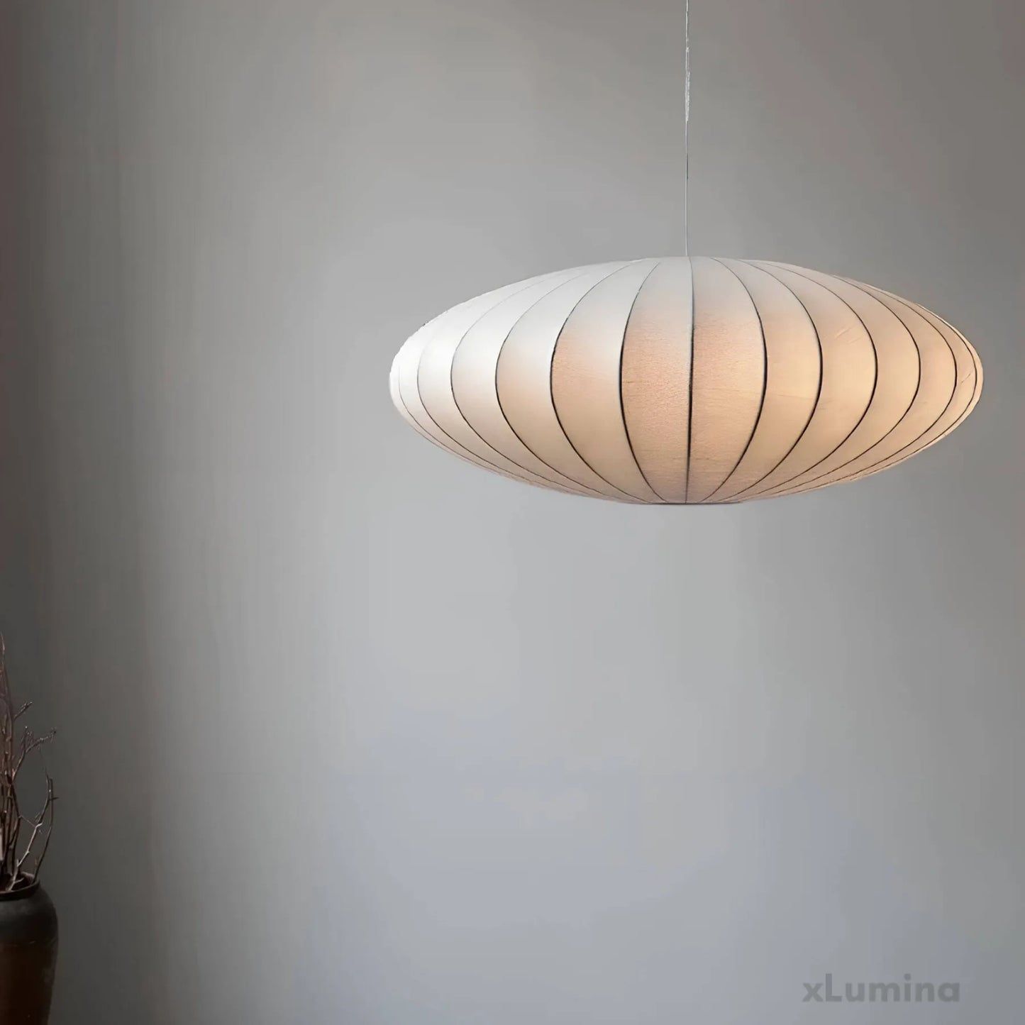 Lustre NovaLux en Soie - Élégance Opulente pour un Intérieur Raffiné