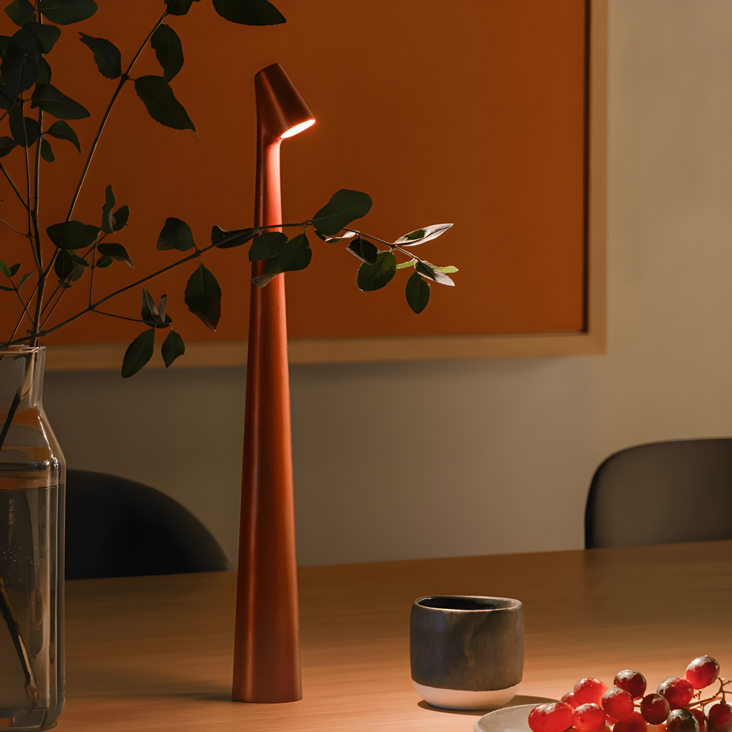 Lampe de Table LuminoFlex - Élégante LED Sans Fil à Contrôle Tactile