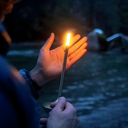 Lampe d'ambiance sans fil LuminaFlare à lumière de bougie