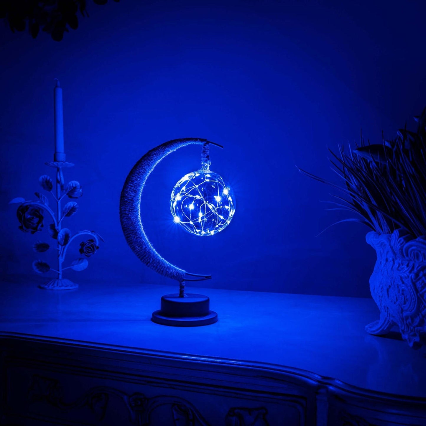 Lampe de Lune Enchantée – Lumière LED pour une Ambiance Rêveuse