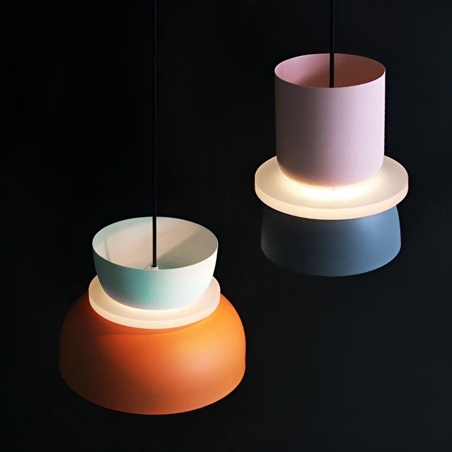 Lampara - Applique Suspendue LED Macaron Élégante et Colorée