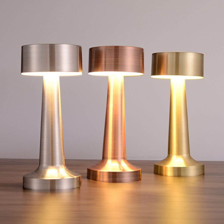 Léa - Lampe de table moderne sans fil avec éclairage ambiant adjustable